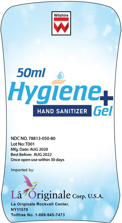 Hygiene Plus 50 mL Label (Hygiene Plus 50ml Label Front(us))